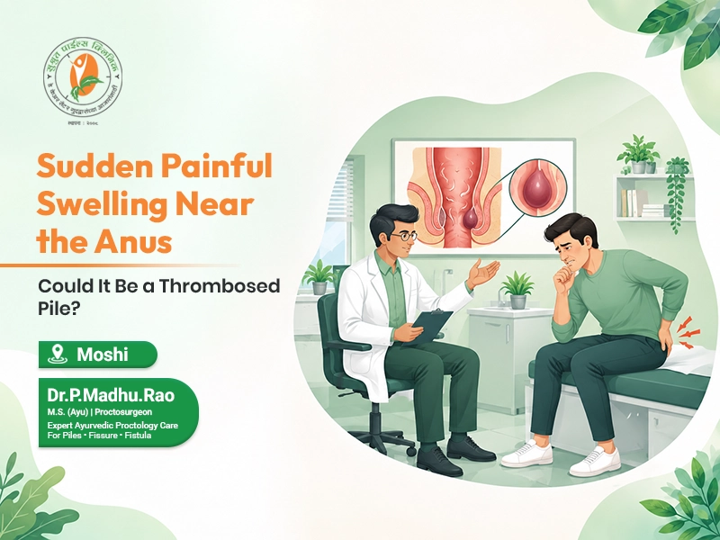 Painful Swelling Near Anus in Moshi